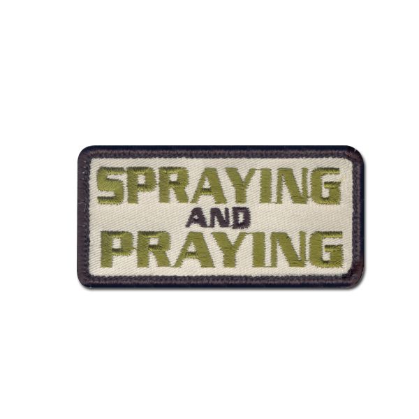 Patch Rothco Spraying and Praying