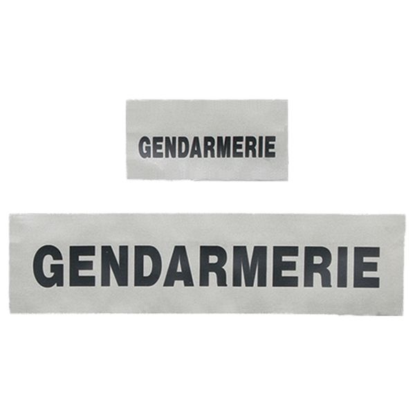 GK Pro Reflektierender ID Patch Gendarmerie