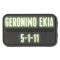 3D-Patch Geronimo Ekia nachleuchtend
