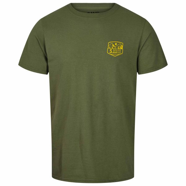 5.11 T-Shirt Seek and Enjoy military green Frauen