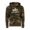 Alpha Industries Pullover Basic Hoodie Camo olive camo