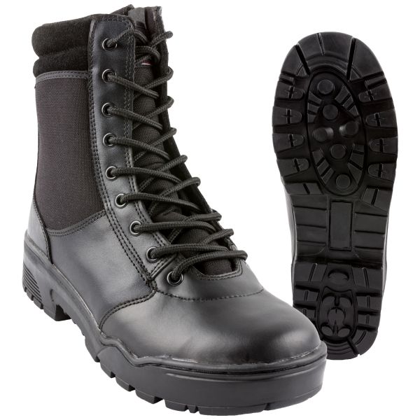 Mil-Tec Tactical Zip Boots schwarz