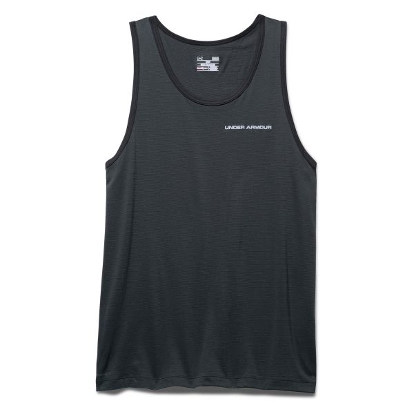 Under Armour Tank-Top Charged Cotton anthrazit-grau