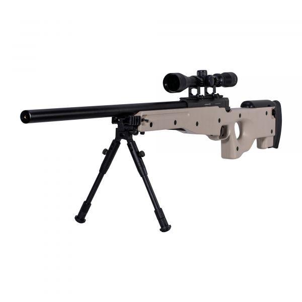 GSG Airsoft MB01 Sniper Set Federdruck 1.8 J tan