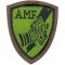 Abzeichen Textil AMF oliv