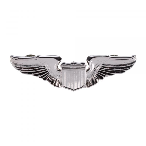 Abzeichen US Air Force Pilot Metall