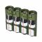 Batteriehalter Powerpax SlimLine 4 x AA oliv
