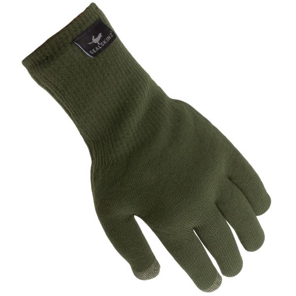 SealSkinz Handschuhe Ultra Grip Touchscreen oliv