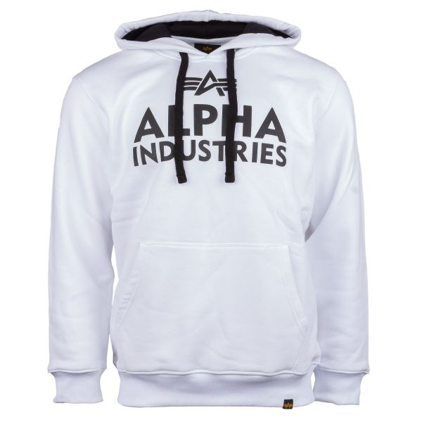 Alpha Industries Foam Print Hoody weiß