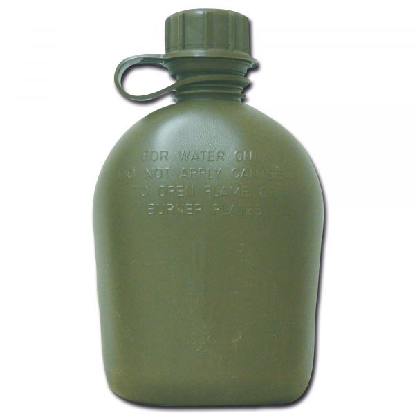 Original Bundeswehr Trinkflasche Aluflasche Feldflasche Camping Geschirr NOS