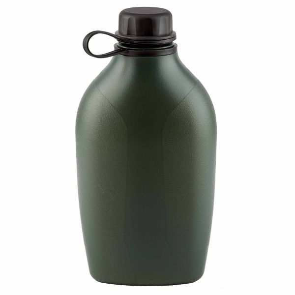 MFH US Feldflasche Trinkflasche Kunststoff Outdoor Camping Wasserflasche 1 Liter 