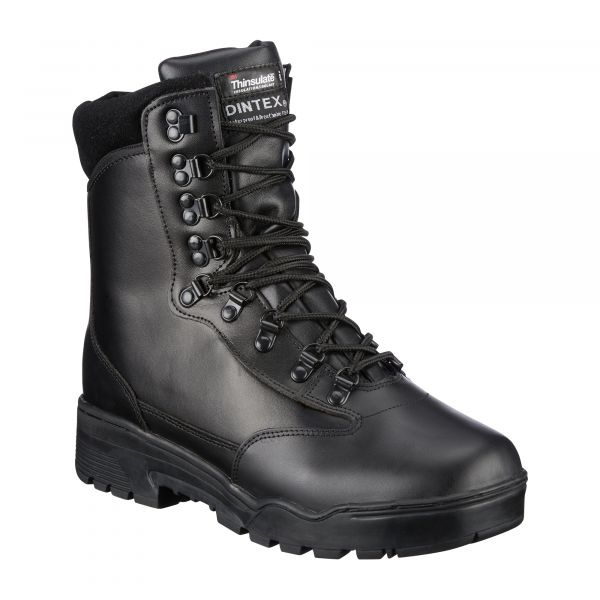 Mil-Tec Tactical Boots Leder schwarz