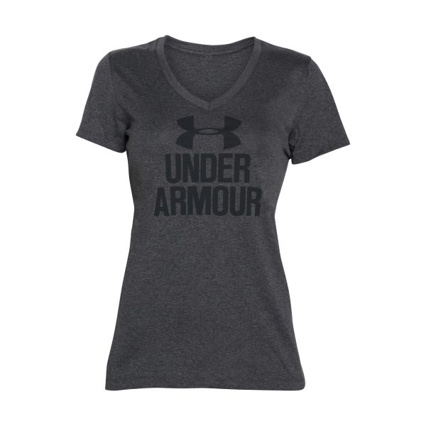 Under Armour Women T-Shirt Graphic Tech grau meliert