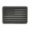 3D-Patch Hazard 4 USA Flag links schwarz