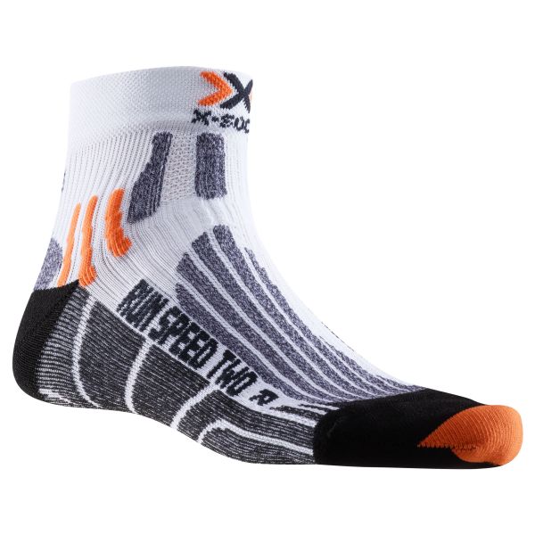 X-Socks Socken Run Speed Two weiß schwarz