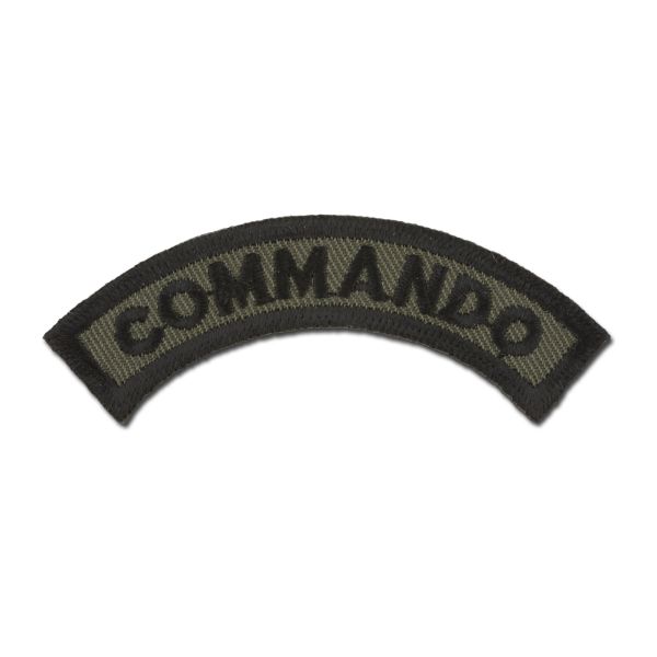 Armabzeichen Commando oliv/schwarz