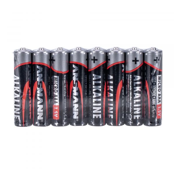 Ansmann Batterie Alkaline AAA 1.5 V 8er Pack