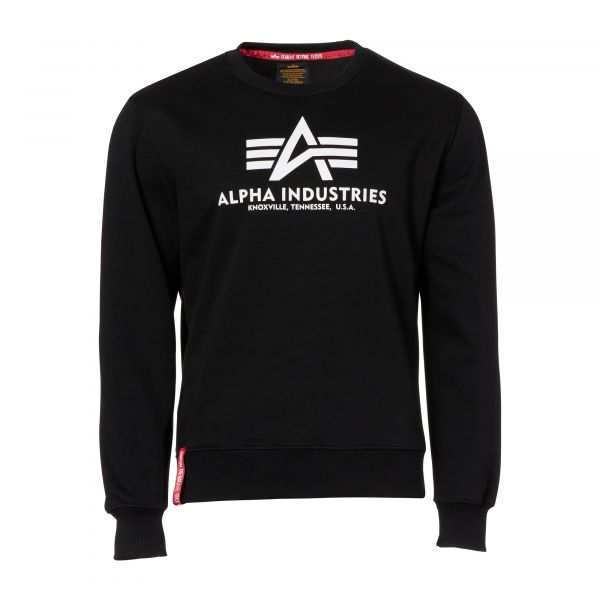 Alpha Industries Pullover Basic Sweater schwarz