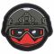 TacOpsGear 3D Patch PVC Tacticons Nr.43 No Hero Smiley Emoji