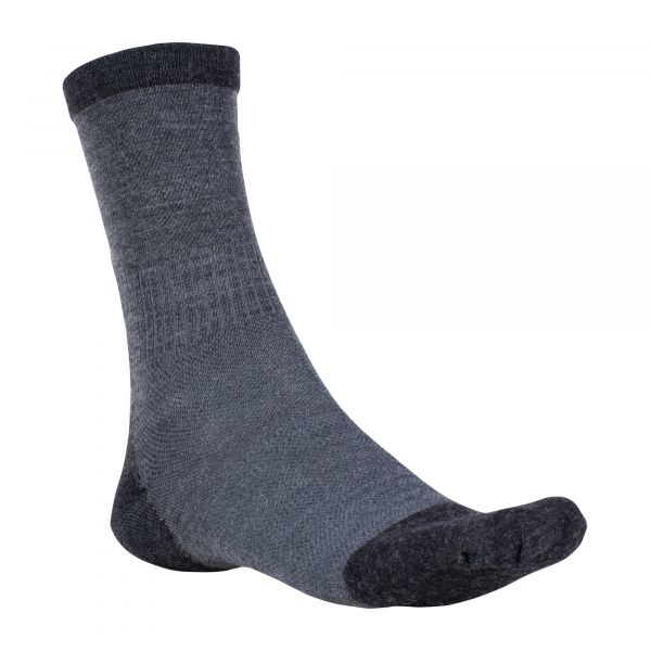Woolpower Socken Skilled Liner Classic dunkelgrau schwarz
