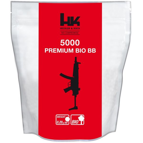 Heckler & Koch Premium Bio BB 0.2 g 5000 Stk. weiß