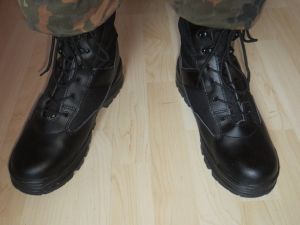 Mil-Tec SECURITY HALBSCHUHE SCHWARZ Stiefel Schuhe 