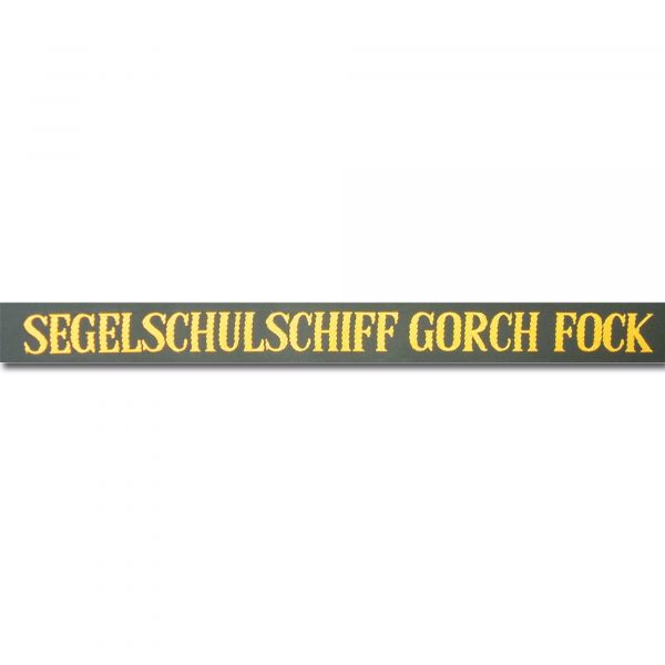 Mützenband Segelschulschiff Gorch Fock
