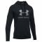 Under Armour Fitness Pullover Hoody Sportstyle Triblend schwarz