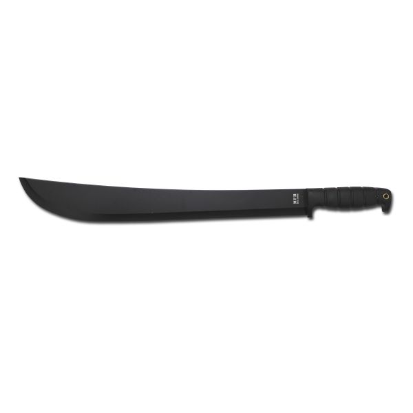 MFH Machete Buschmesser Messer Outdoor Stahl Schwarz 40 cm 