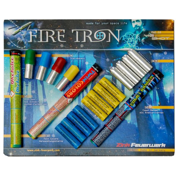 Zink Feuerwerk FireTron Sortiment 46 Teile