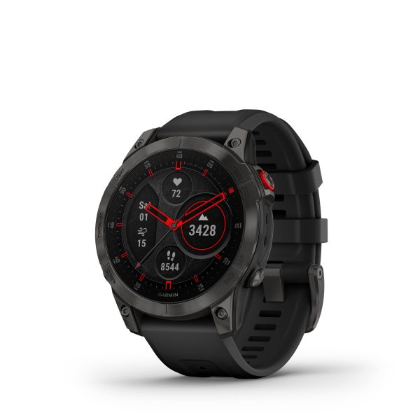 Garmin Smartwatch Epix Gen2 Titan schwarz schiefergrau