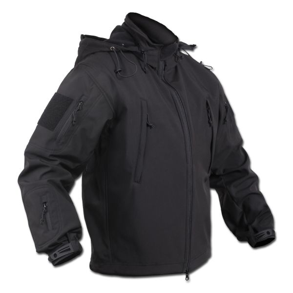 Softshell Jacke Rothco Concealed Carry schwarz
