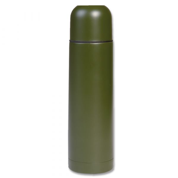 Thermosflasche Edelstahl 0.5 l oliv