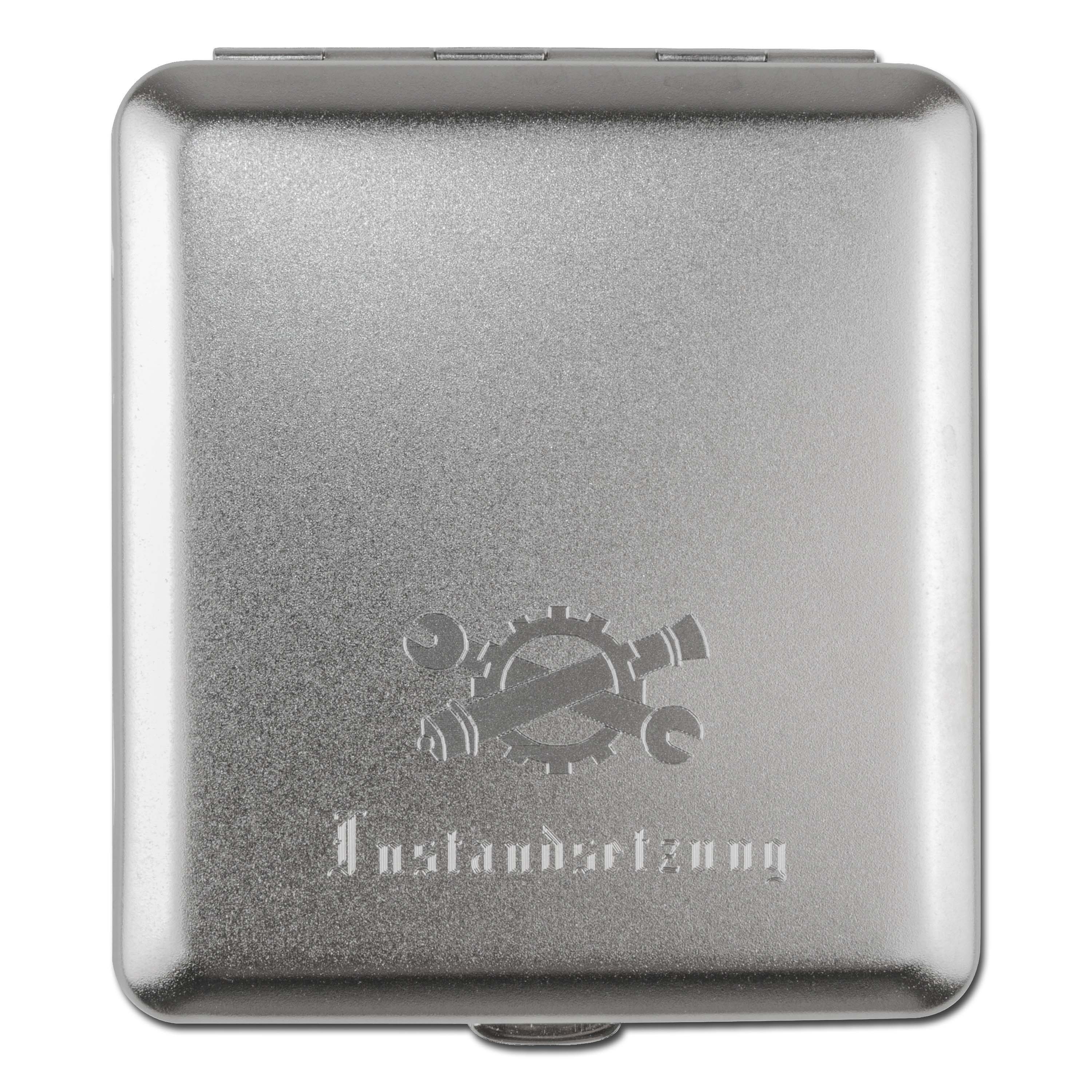 Zigarettenbox Metall mit ASMC Gravur