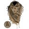 Mil-Tec Shemagh Skull 110x110 cm coyote schwarz