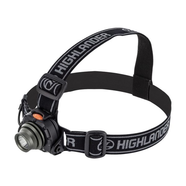 Highlander Stirnlampe Sensor schwarz
