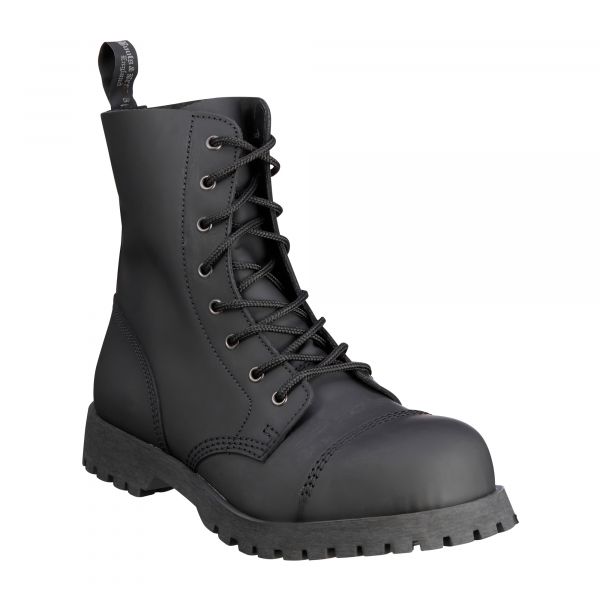 Boots & Braces Stiefel Basic No Steel schwarz