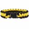Survival Paracord Bracelet gelb/schwarz